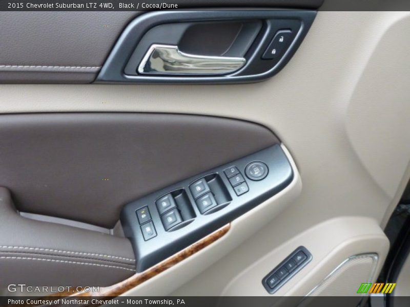 Black / Cocoa/Dune 2015 Chevrolet Suburban LTZ 4WD