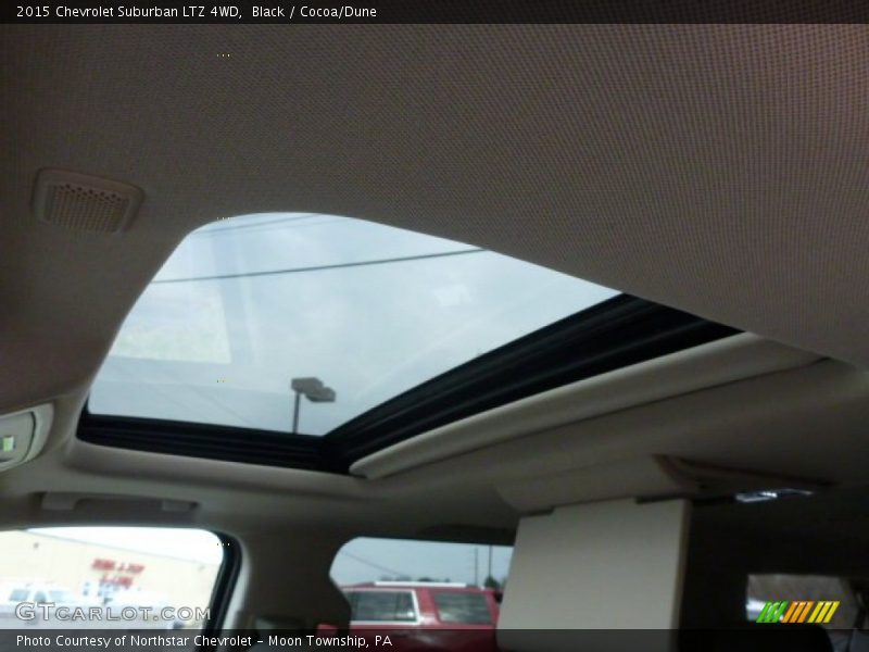 Black / Cocoa/Dune 2015 Chevrolet Suburban LTZ 4WD