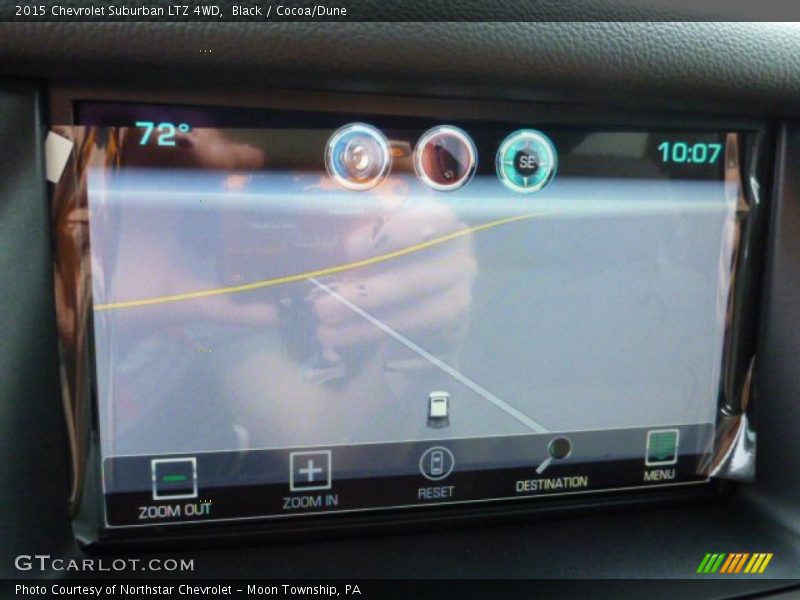 Black / Cocoa/Dune 2015 Chevrolet Suburban LTZ 4WD