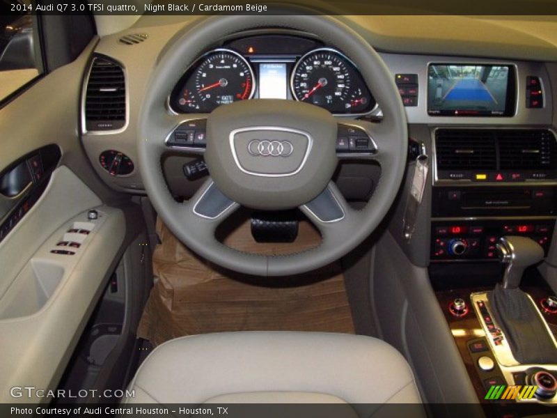 Night Black / Cardamom Beige 2014 Audi Q7 3.0 TFSI quattro