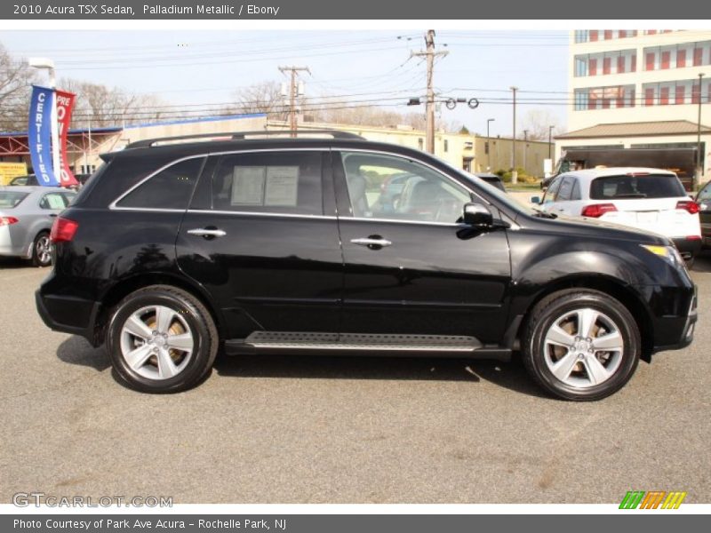 Palladium Metallic / Ebony 2010 Acura TSX Sedan