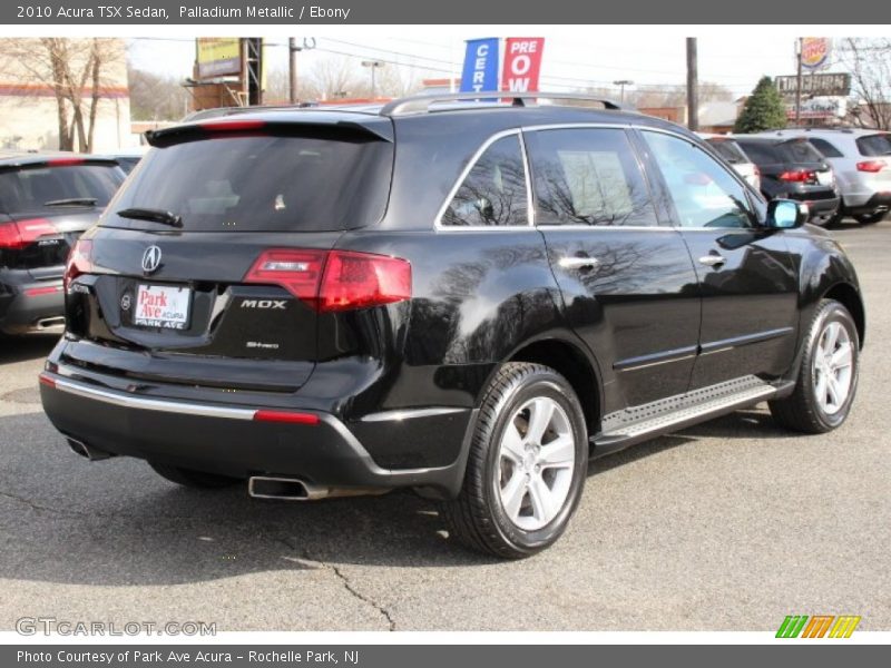 Palladium Metallic / Ebony 2010 Acura TSX Sedan