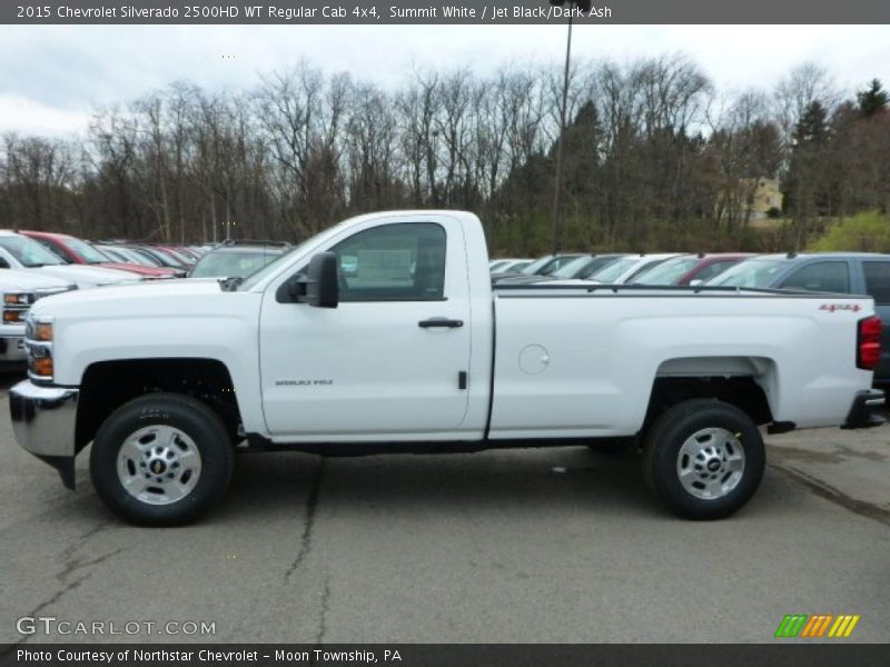  2015 Silverado 2500HD WT Regular Cab 4x4 Summit White