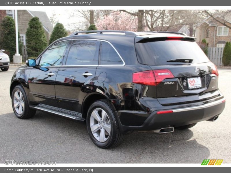Palladium Metallic / Ebony 2010 Acura TSX Sedan