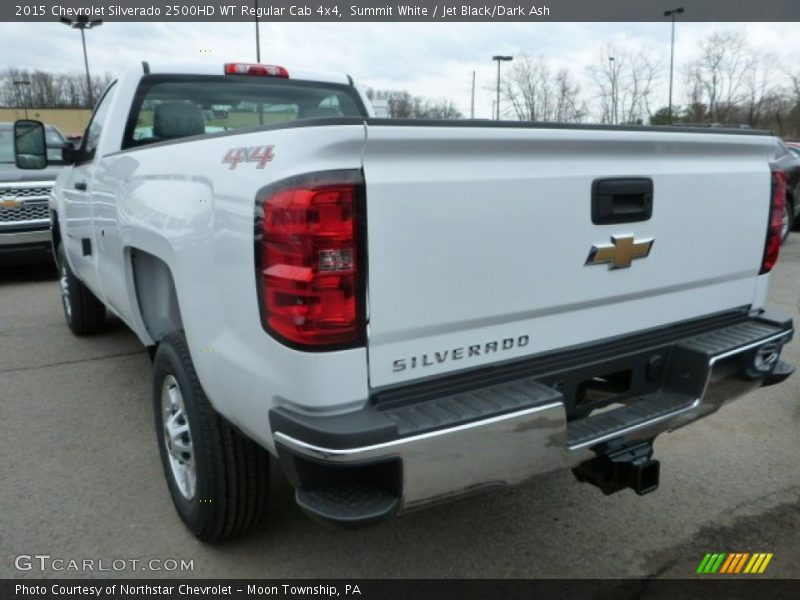 Summit White / Jet Black/Dark Ash 2015 Chevrolet Silverado 2500HD WT Regular Cab 4x4