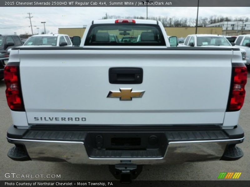 Summit White / Jet Black/Dark Ash 2015 Chevrolet Silverado 2500HD WT Regular Cab 4x4