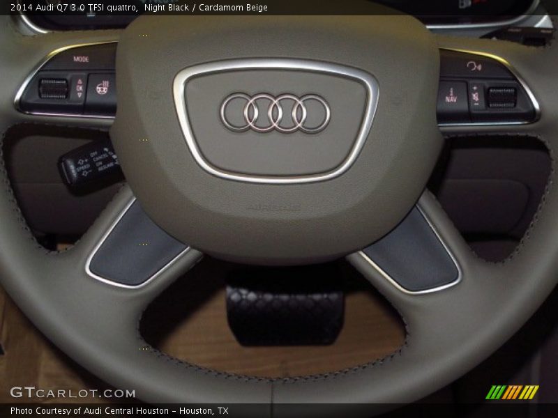 Night Black / Cardamom Beige 2014 Audi Q7 3.0 TFSI quattro