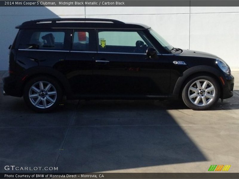 Midnight Black Metallic / Carbon Black 2014 Mini Cooper S Clubman