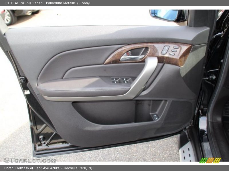 Palladium Metallic / Ebony 2010 Acura TSX Sedan