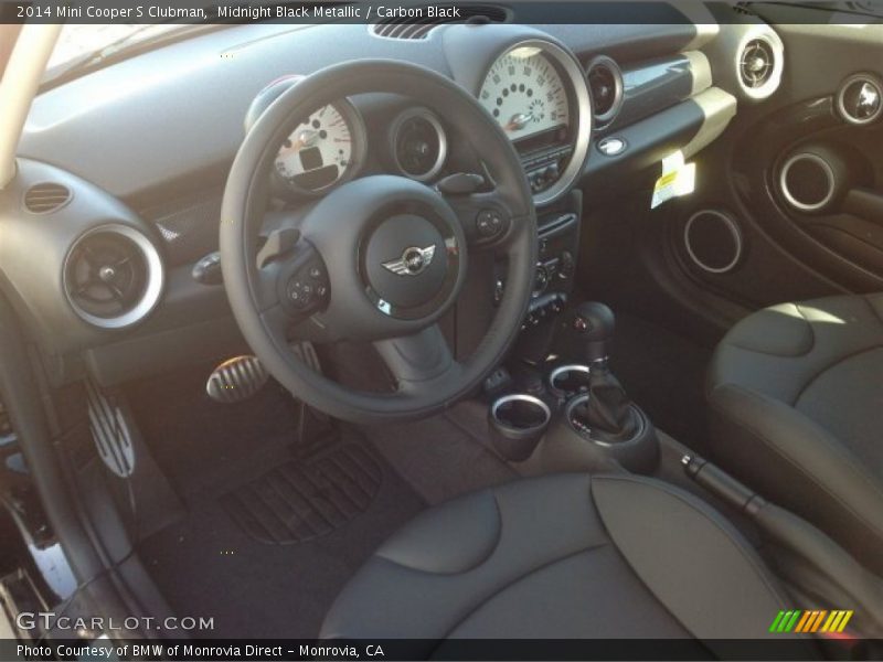 Midnight Black Metallic / Carbon Black 2014 Mini Cooper S Clubman