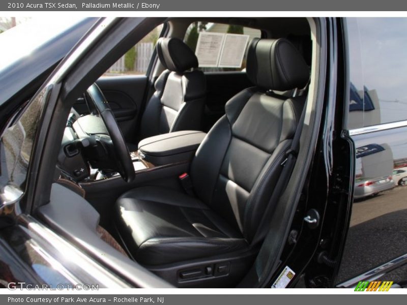 Palladium Metallic / Ebony 2010 Acura TSX Sedan