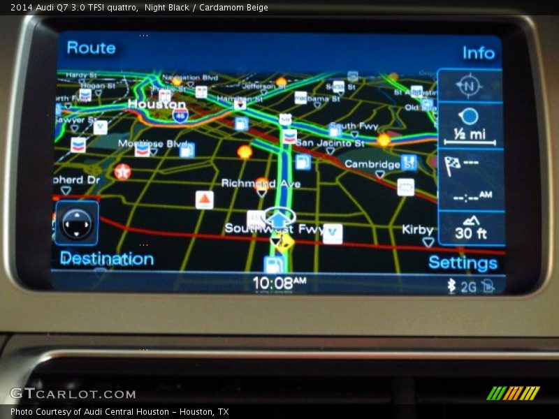 Night Black / Cardamom Beige 2014 Audi Q7 3.0 TFSI quattro