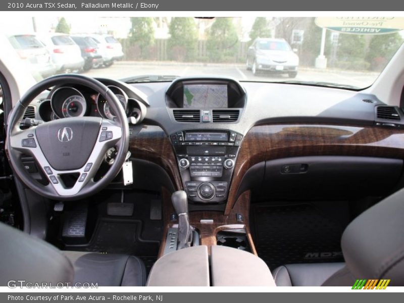 Palladium Metallic / Ebony 2010 Acura TSX Sedan
