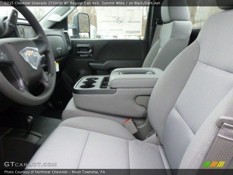 Summit White / Jet Black/Dark Ash 2015 Chevrolet Silverado 2500HD WT Regular Cab 4x4