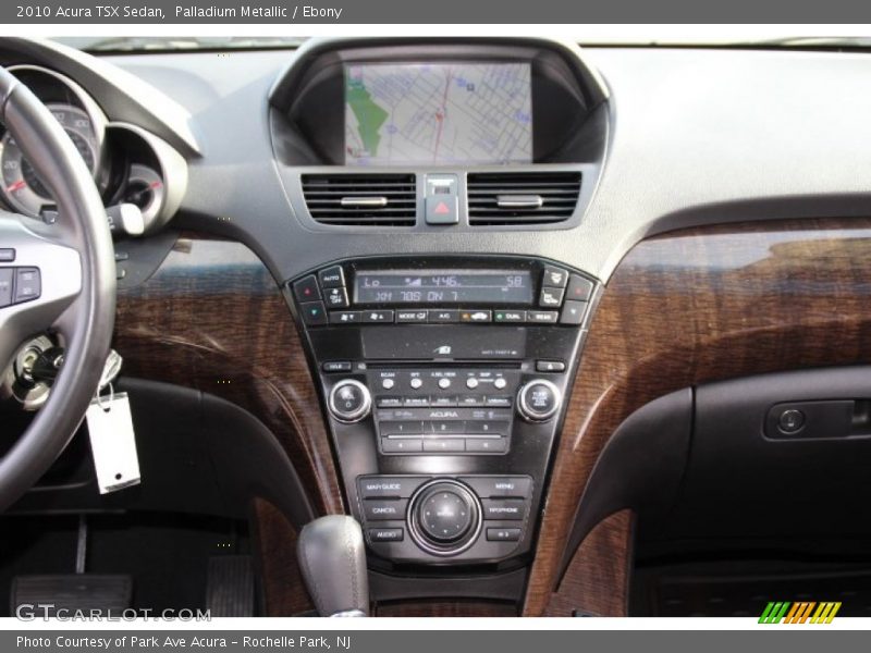 Palladium Metallic / Ebony 2010 Acura TSX Sedan