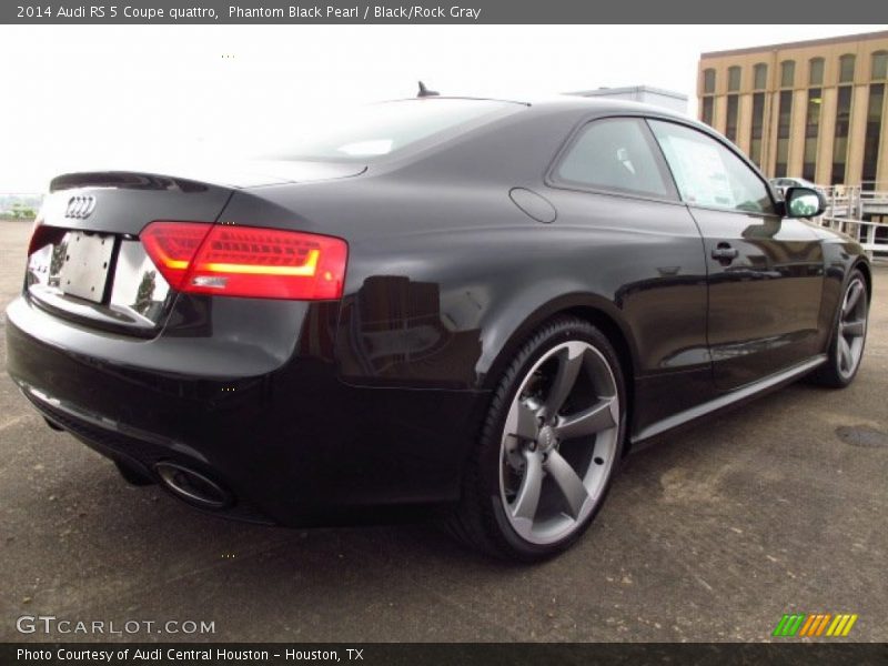 Phantom Black Pearl / Black/Rock Gray 2014 Audi RS 5 Coupe quattro