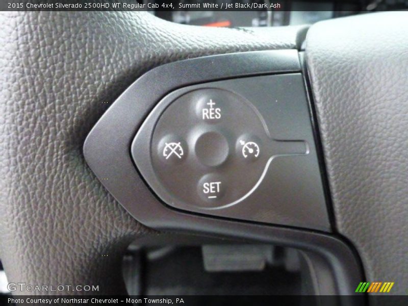 Summit White / Jet Black/Dark Ash 2015 Chevrolet Silverado 2500HD WT Regular Cab 4x4