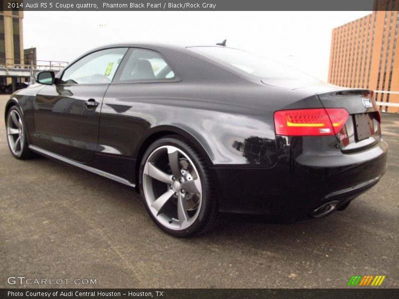 Phantom Black Pearl / Black/Rock Gray 2014 Audi RS 5 Coupe quattro
