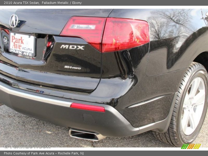 Palladium Metallic / Ebony 2010 Acura TSX Sedan