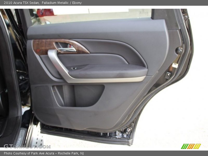 Palladium Metallic / Ebony 2010 Acura TSX Sedan