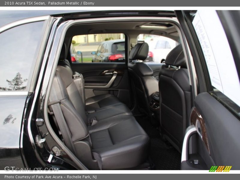 Palladium Metallic / Ebony 2010 Acura TSX Sedan