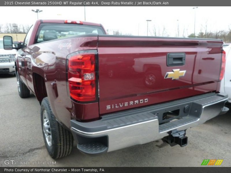 Deep Ruby Metallic / Jet Black/Dark Ash 2015 Chevrolet Silverado 2500HD WT Regular Cab 4x4