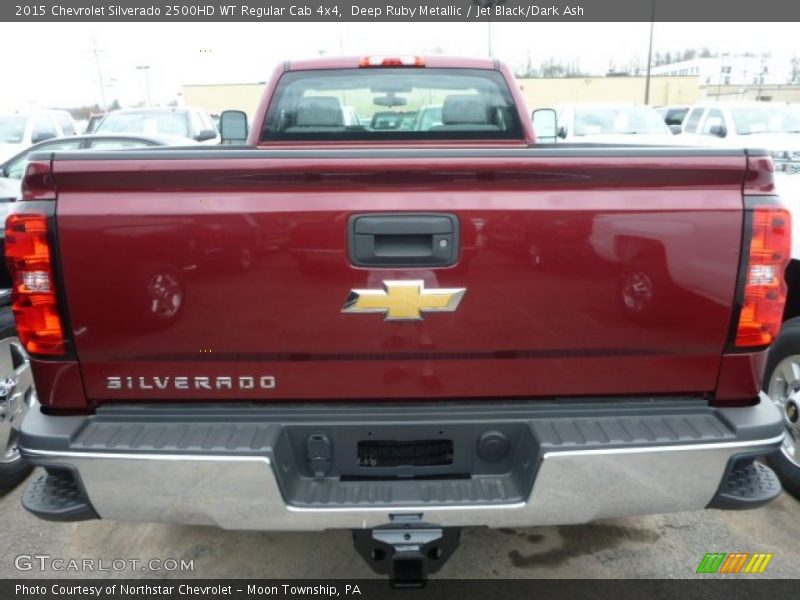 Deep Ruby Metallic / Jet Black/Dark Ash 2015 Chevrolet Silverado 2500HD WT Regular Cab 4x4