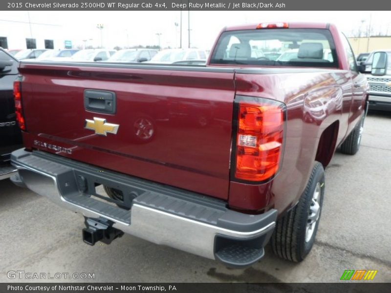 Deep Ruby Metallic / Jet Black/Dark Ash 2015 Chevrolet Silverado 2500HD WT Regular Cab 4x4