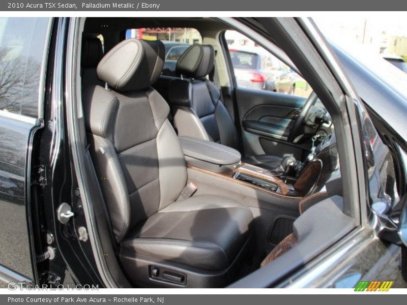 Palladium Metallic / Ebony 2010 Acura TSX Sedan