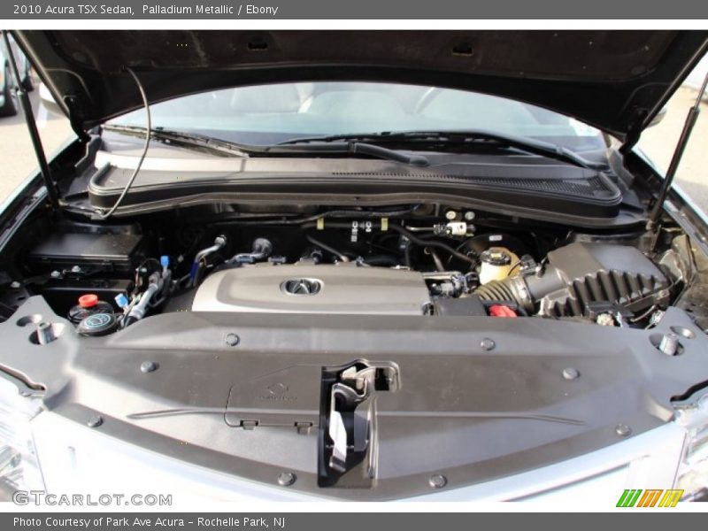 Palladium Metallic / Ebony 2010 Acura TSX Sedan