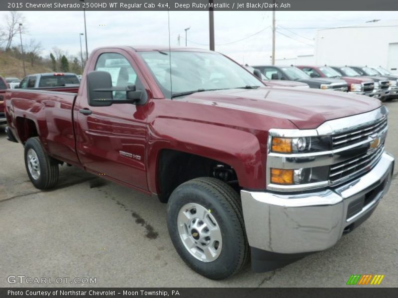 Front 3/4 View of 2015 Silverado 2500HD WT Regular Cab 4x4