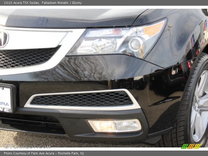 Palladium Metallic / Ebony 2010 Acura TSX Sedan