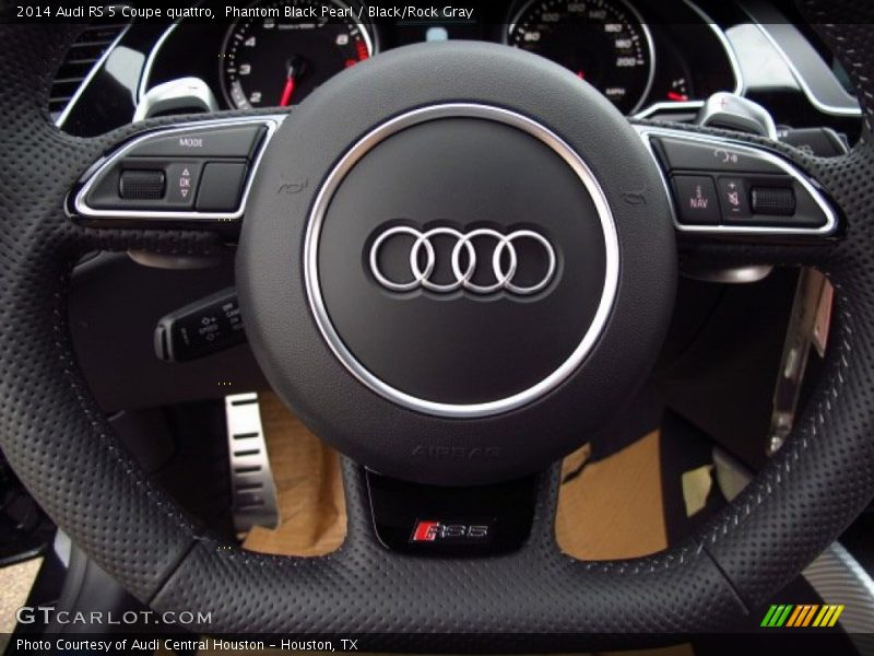 Phantom Black Pearl / Black/Rock Gray 2014 Audi RS 5 Coupe quattro