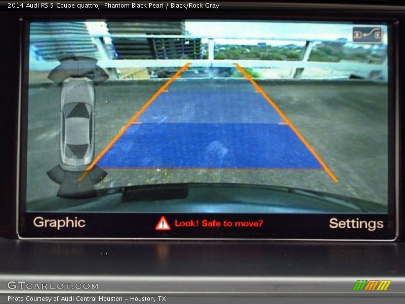 Phantom Black Pearl / Black/Rock Gray 2014 Audi RS 5 Coupe quattro