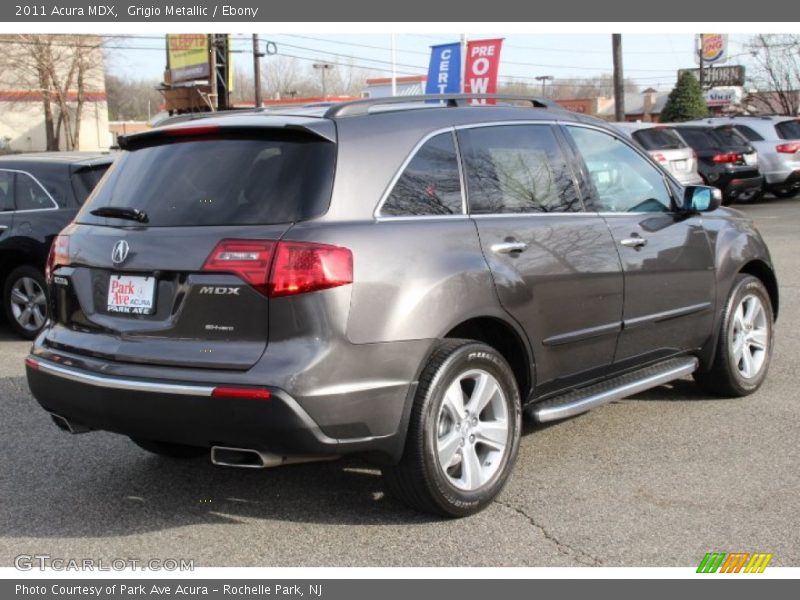 Grigio Metallic / Ebony 2011 Acura MDX