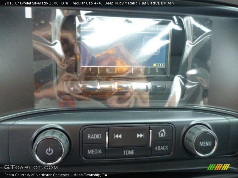 Deep Ruby Metallic / Jet Black/Dark Ash 2015 Chevrolet Silverado 2500HD WT Regular Cab 4x4