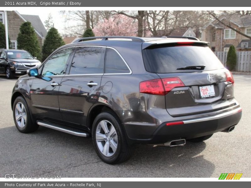 Grigio Metallic / Ebony 2011 Acura MDX