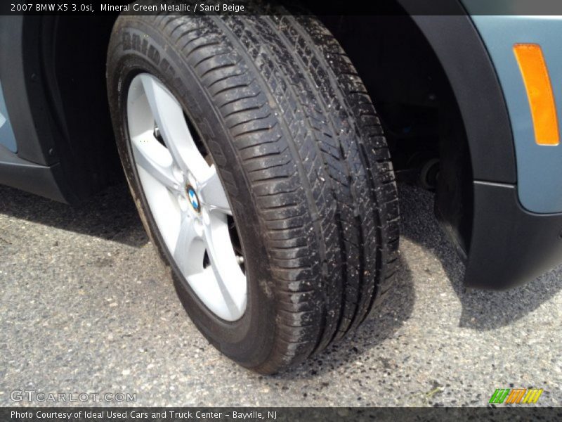 Mineral Green Metallic / Sand Beige 2007 BMW X5 3.0si