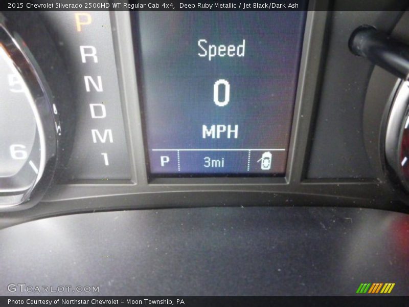 Deep Ruby Metallic / Jet Black/Dark Ash 2015 Chevrolet Silverado 2500HD WT Regular Cab 4x4