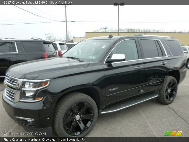 Black / Jet Black 2015 Chevrolet Tahoe LTZ 4WD