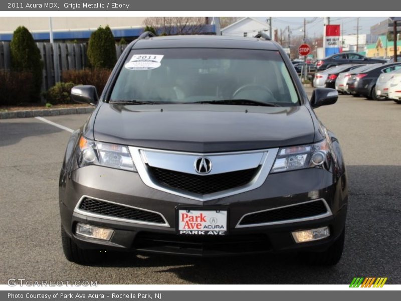 Grigio Metallic / Ebony 2011 Acura MDX