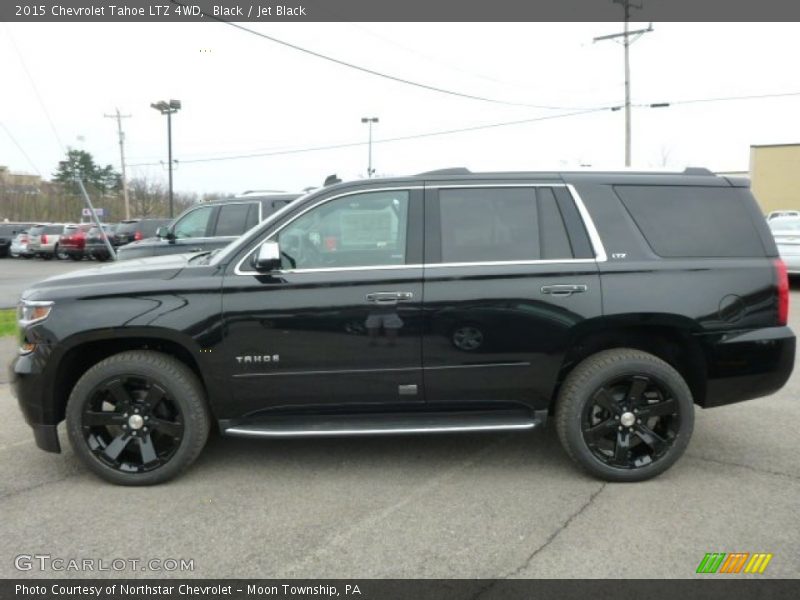 Black / Jet Black 2015 Chevrolet Tahoe LTZ 4WD