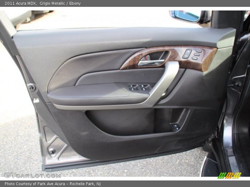 Grigio Metallic / Ebony 2011 Acura MDX