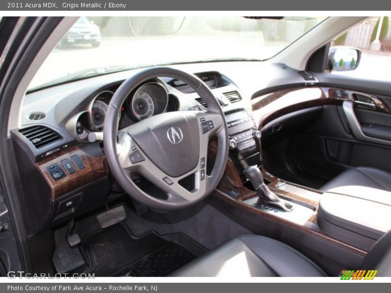 Grigio Metallic / Ebony 2011 Acura MDX