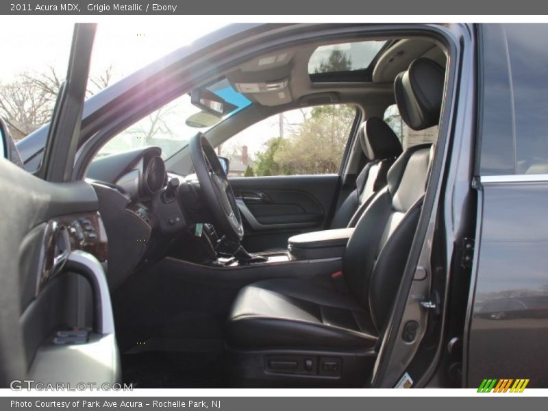 Grigio Metallic / Ebony 2011 Acura MDX