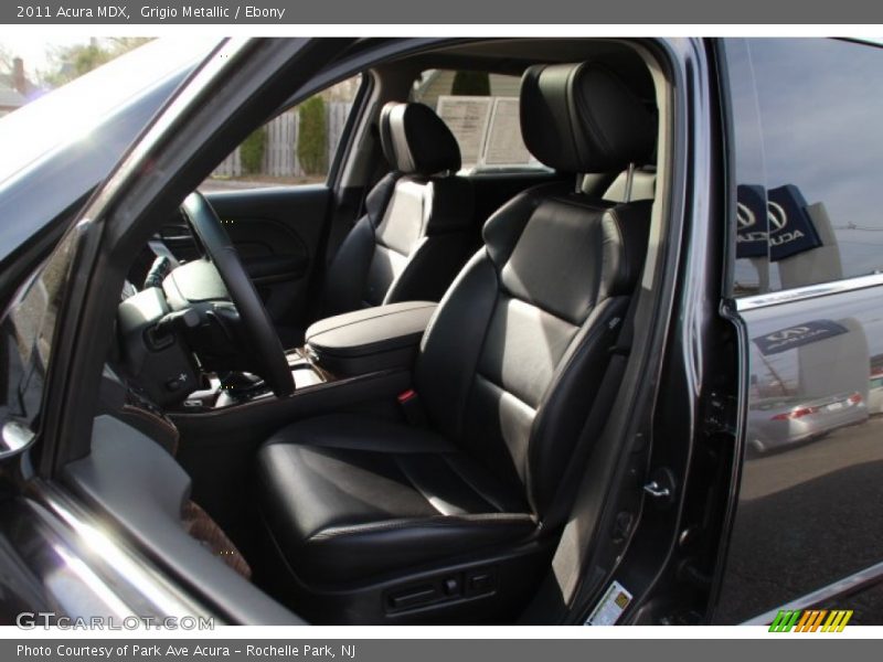 Grigio Metallic / Ebony 2011 Acura MDX