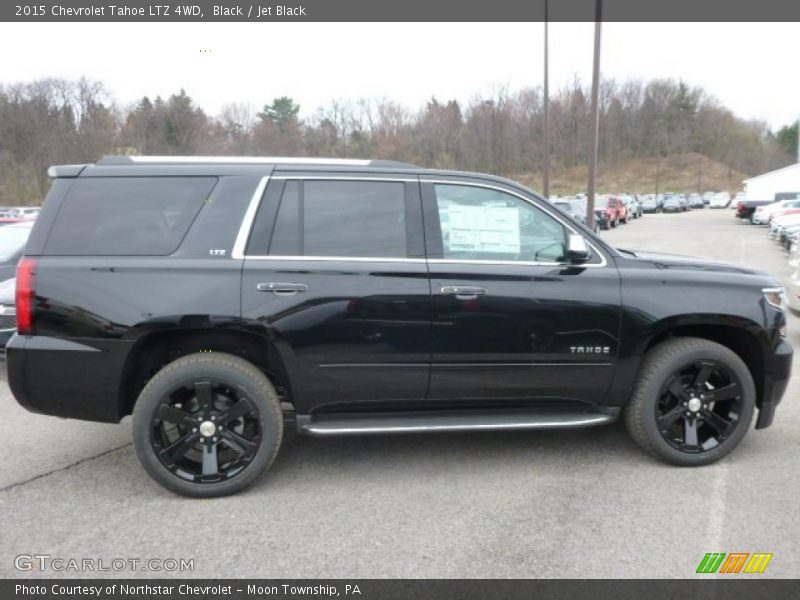 Black / Jet Black 2015 Chevrolet Tahoe LTZ 4WD