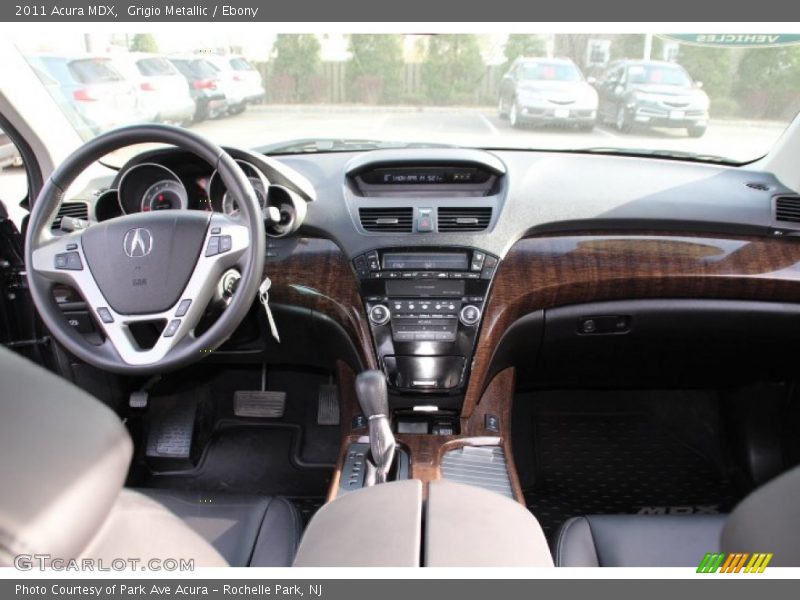 Grigio Metallic / Ebony 2011 Acura MDX