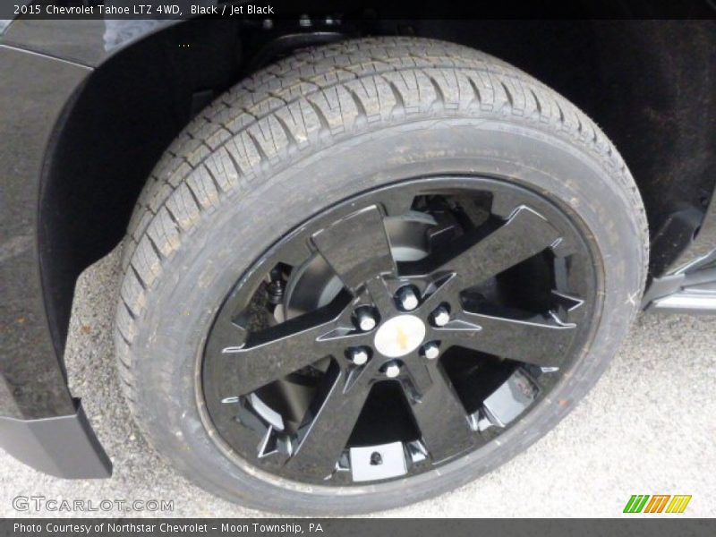Black / Jet Black 2015 Chevrolet Tahoe LTZ 4WD