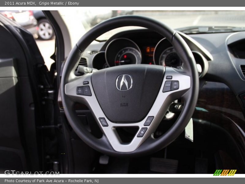 Grigio Metallic / Ebony 2011 Acura MDX